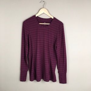 Athlete Pin Stripe Chi Top